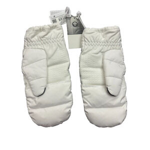 Lululemon Wunder Puff Down Mittens WHT White Size L/XL